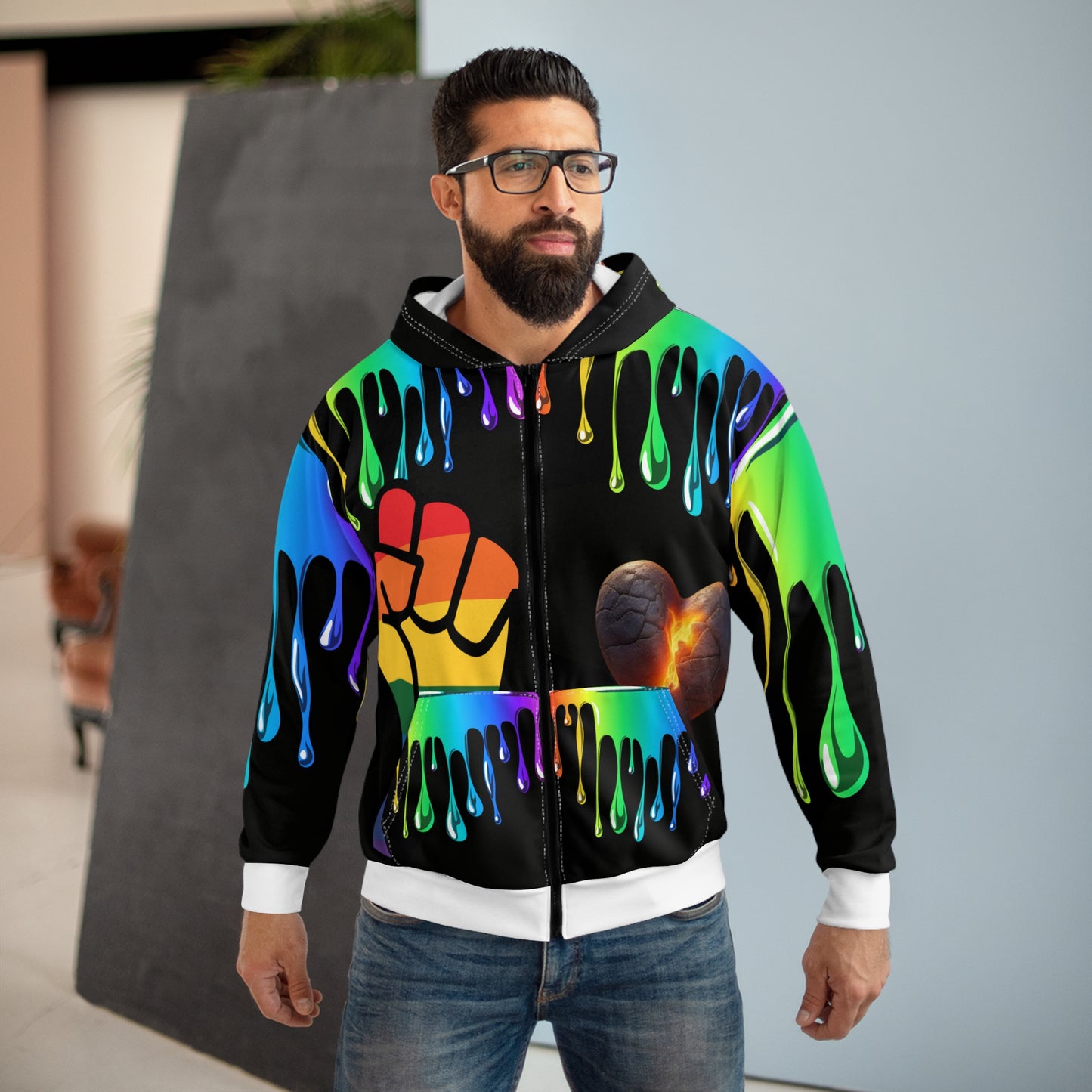 Broken Crayons  JUST ME Drip Hoodie Unisex