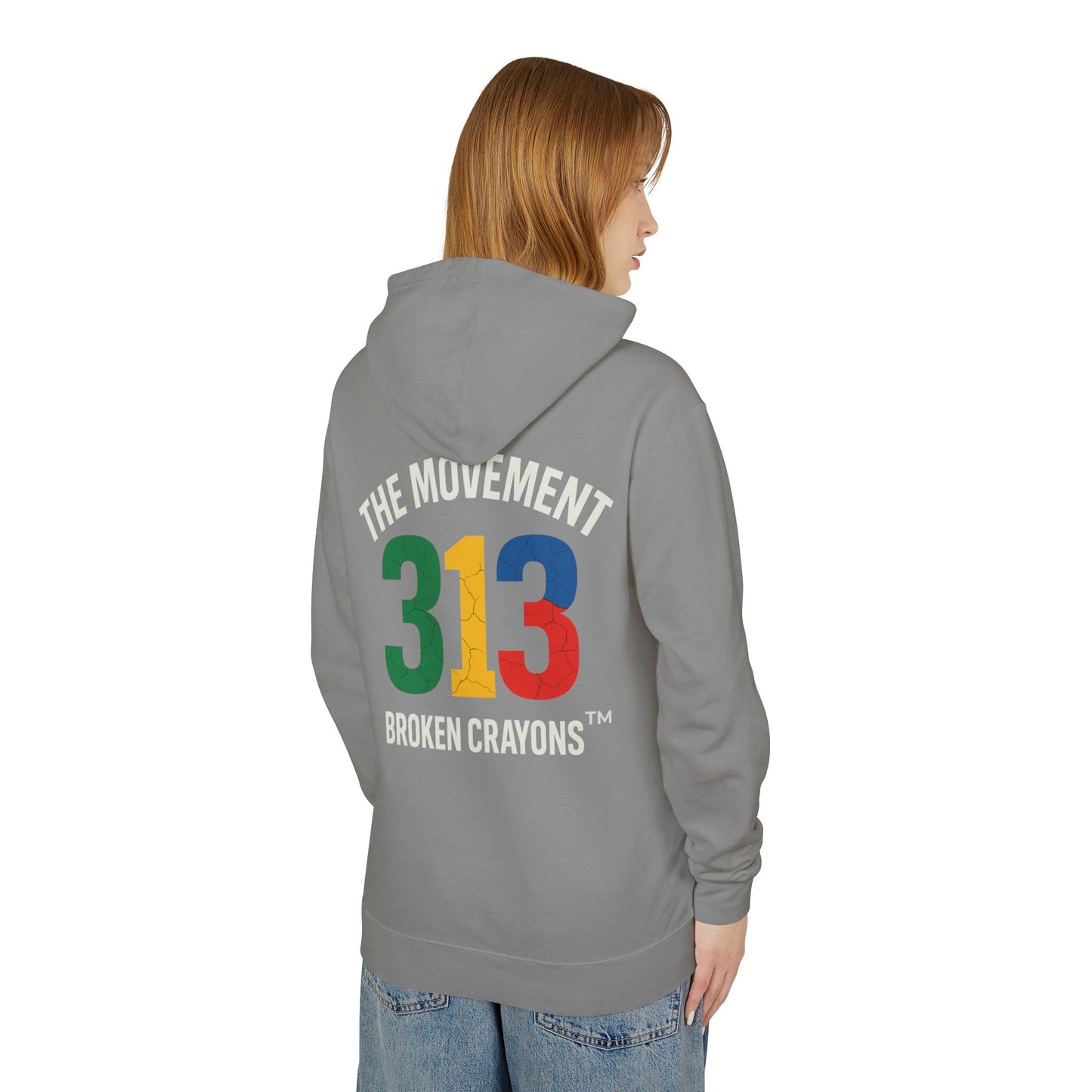 Broken Crayons “The Movement 313” Hoodie – Detroit Pride Streetwear