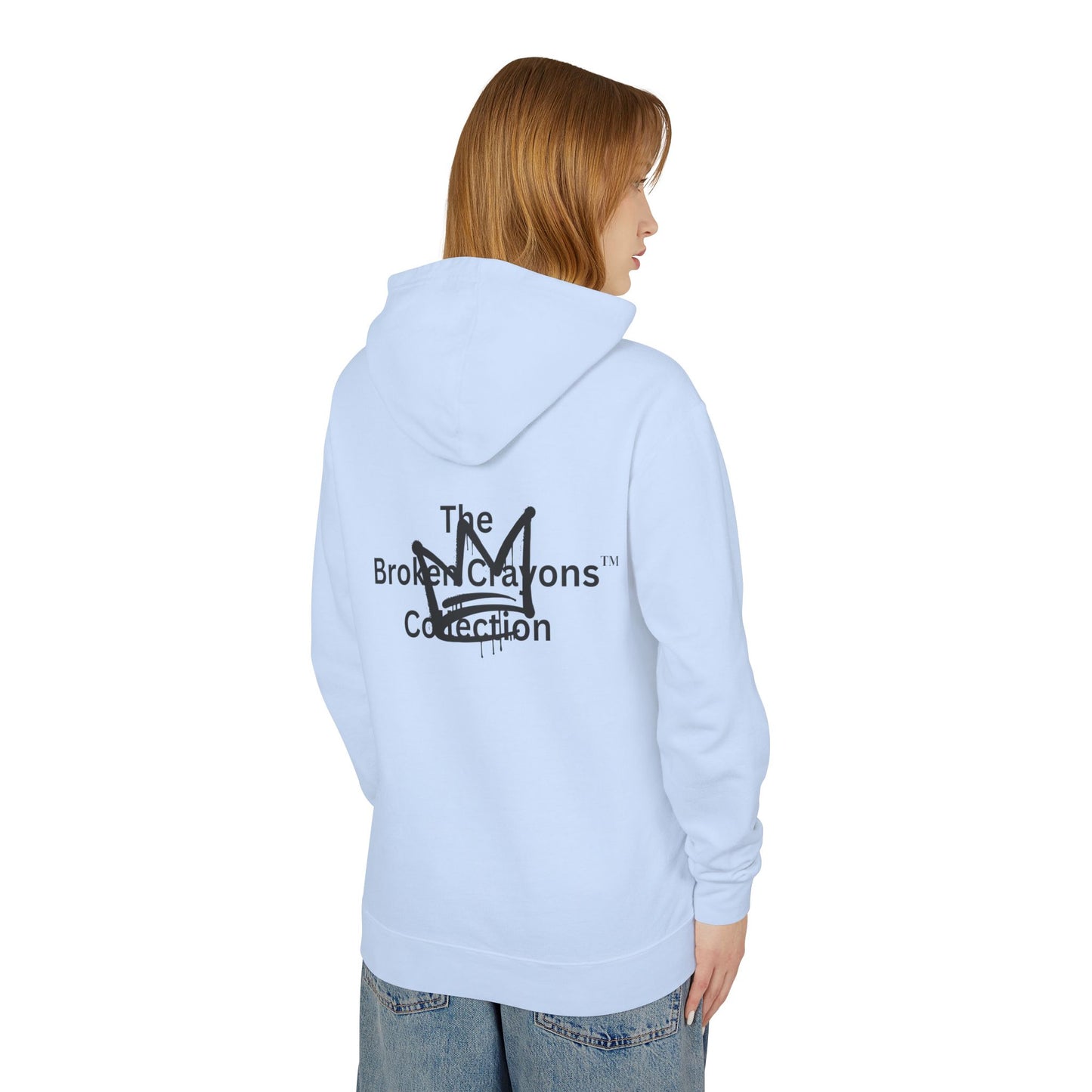 Unisex Hooded Sweatshirt - 'Thinking Thug, Higher Unleashing Greatness' - Motivational Gift, Everyday Casualwear, Unique Statement Piece
