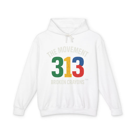 Broken Crayons “The Movement 313” Hoodie – Detroit Pride Streetwear