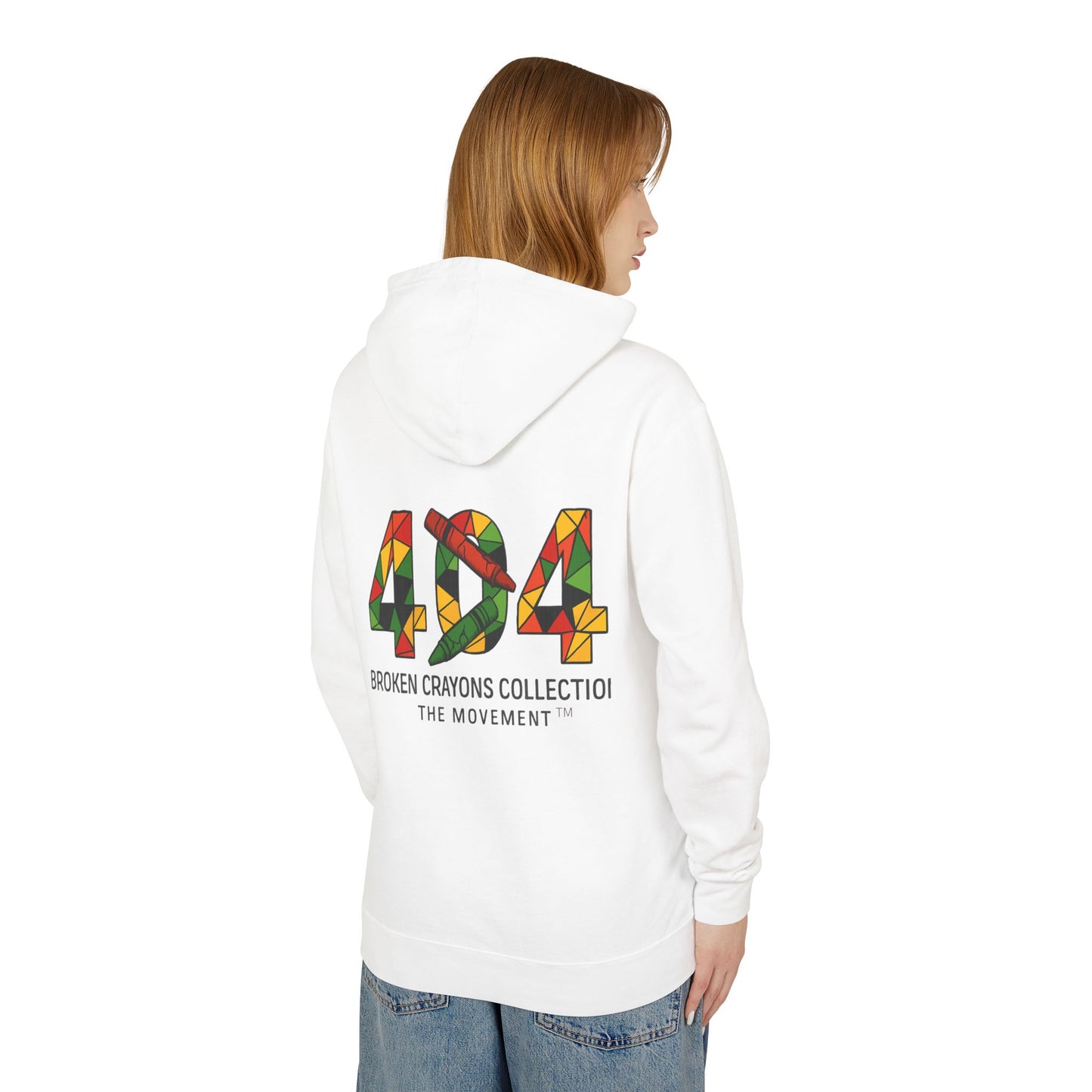 404 ATL Hoodie – Broken Crayons Collection | Pan-African Streetwear for the Movement