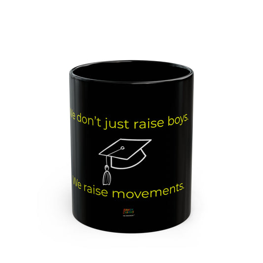 Broken Crayons Collection Empowering Black Mug for Activists, We Raise Movements, Motivational Gift, Graduation Gift