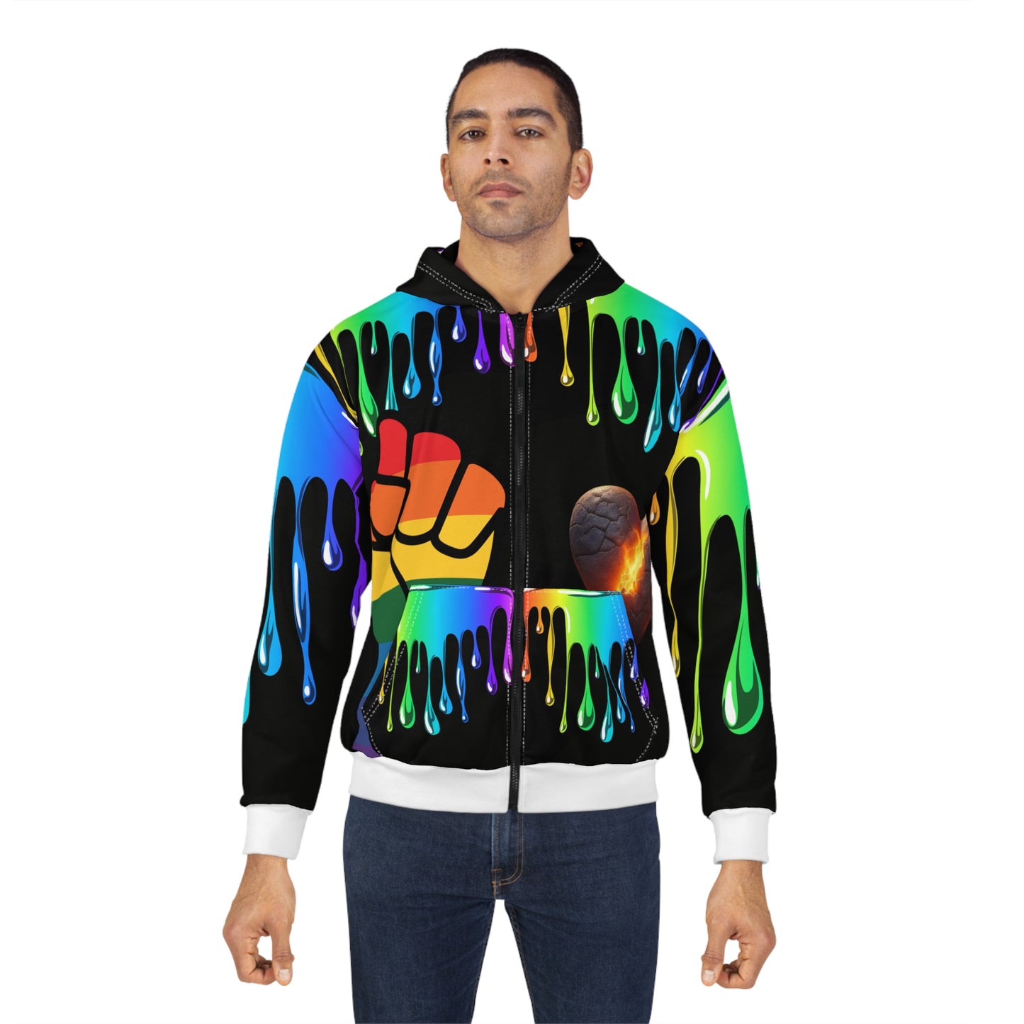 Broken Crayons  JUST ME Drip Hoodie Unisex