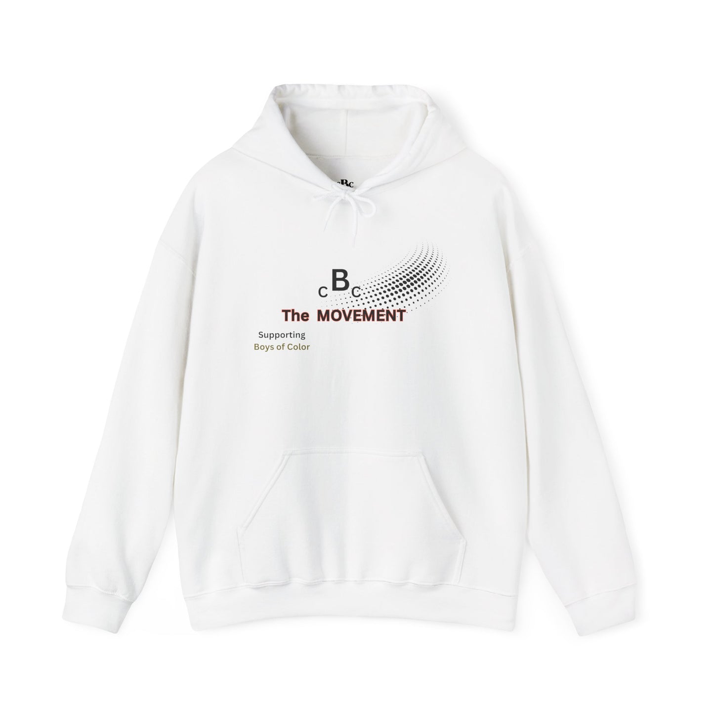 The Movement Pink Hoodie - Front & Back Design | Broken Crayons