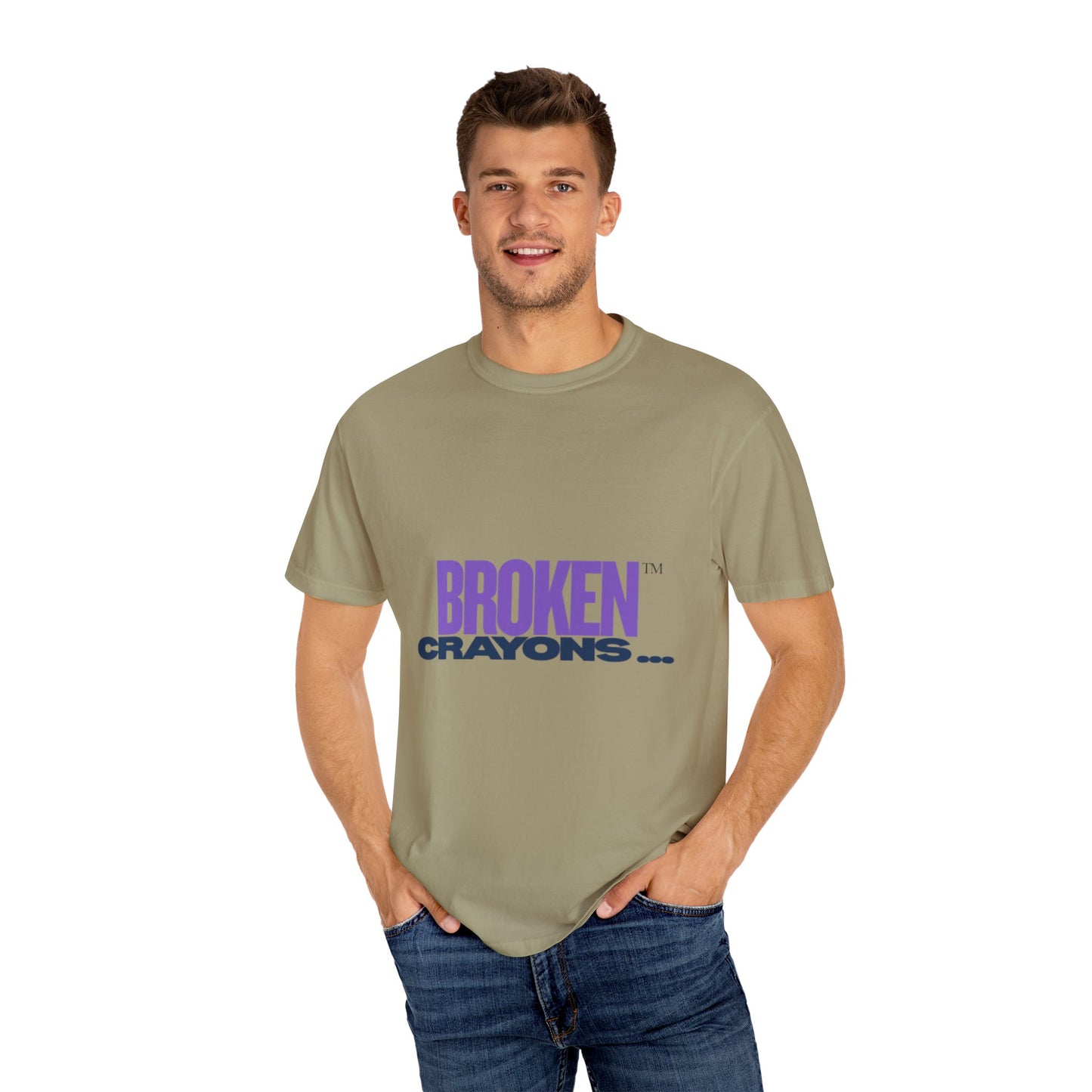 Inspirational Unisex T-Shirt - 'Broken Crayons' Motivational Tee, Casual Wear, Gift for Friend, Art Lover, Unique Statement Shirt