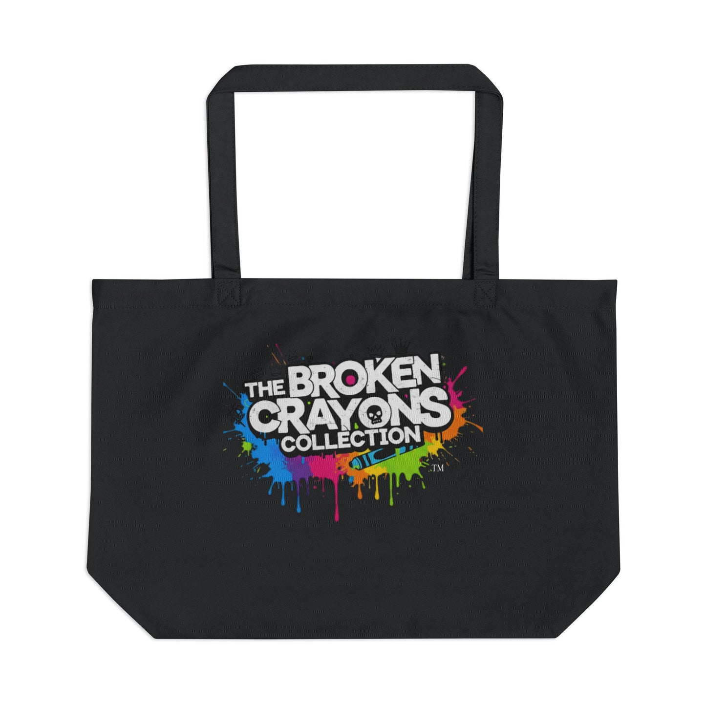 Large Eco Tote - The Broken Crayons Collection | Reusable Shopping Bag, Gift for Artists, Eco-Friendly Tote, Colorful Canvas Bag, [...]