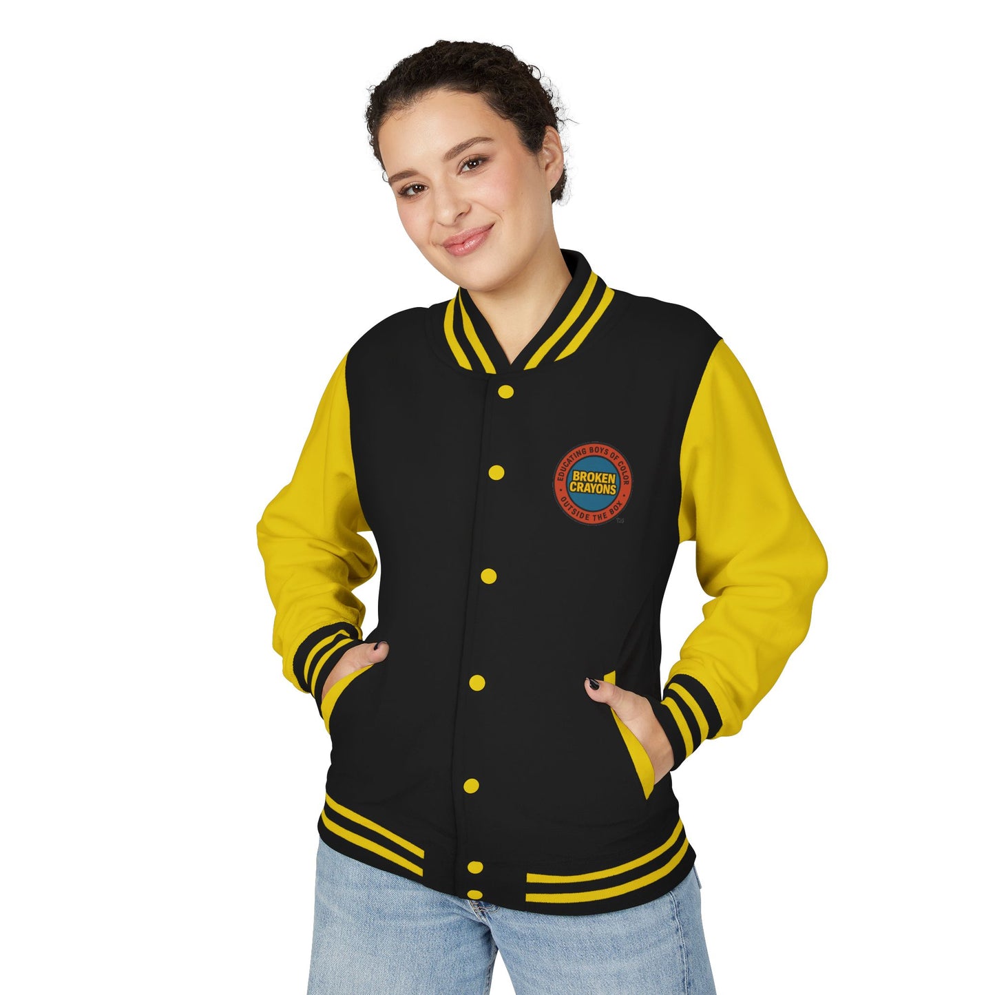 Unisex Inspirational Letterman Jacket, Resilience Hope Style, Motivational Apparel, Gifts for Friends, Casual Wear, College Spirit Wear