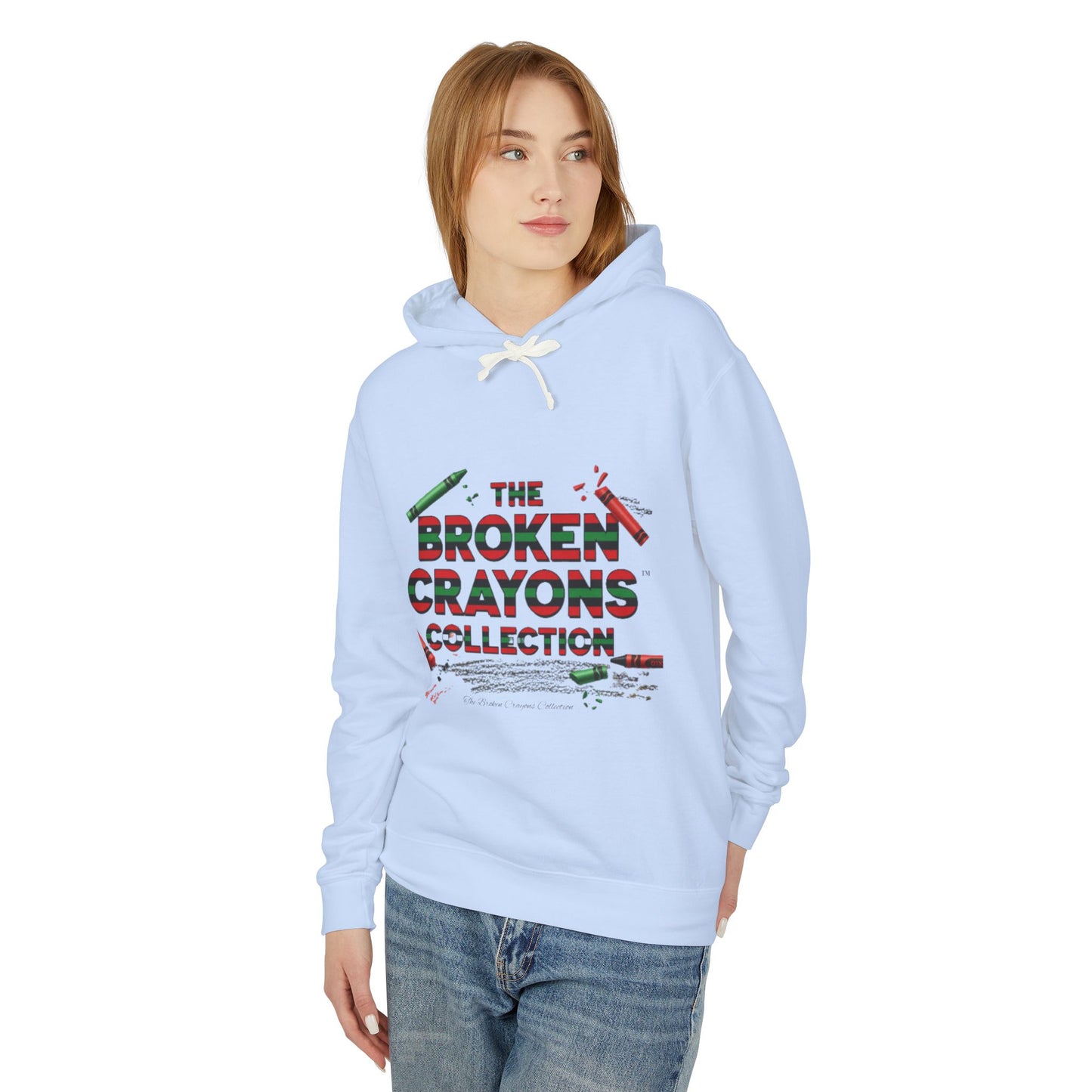 The Broken Crayons Collection Lightweight Hooded Sweatshirt