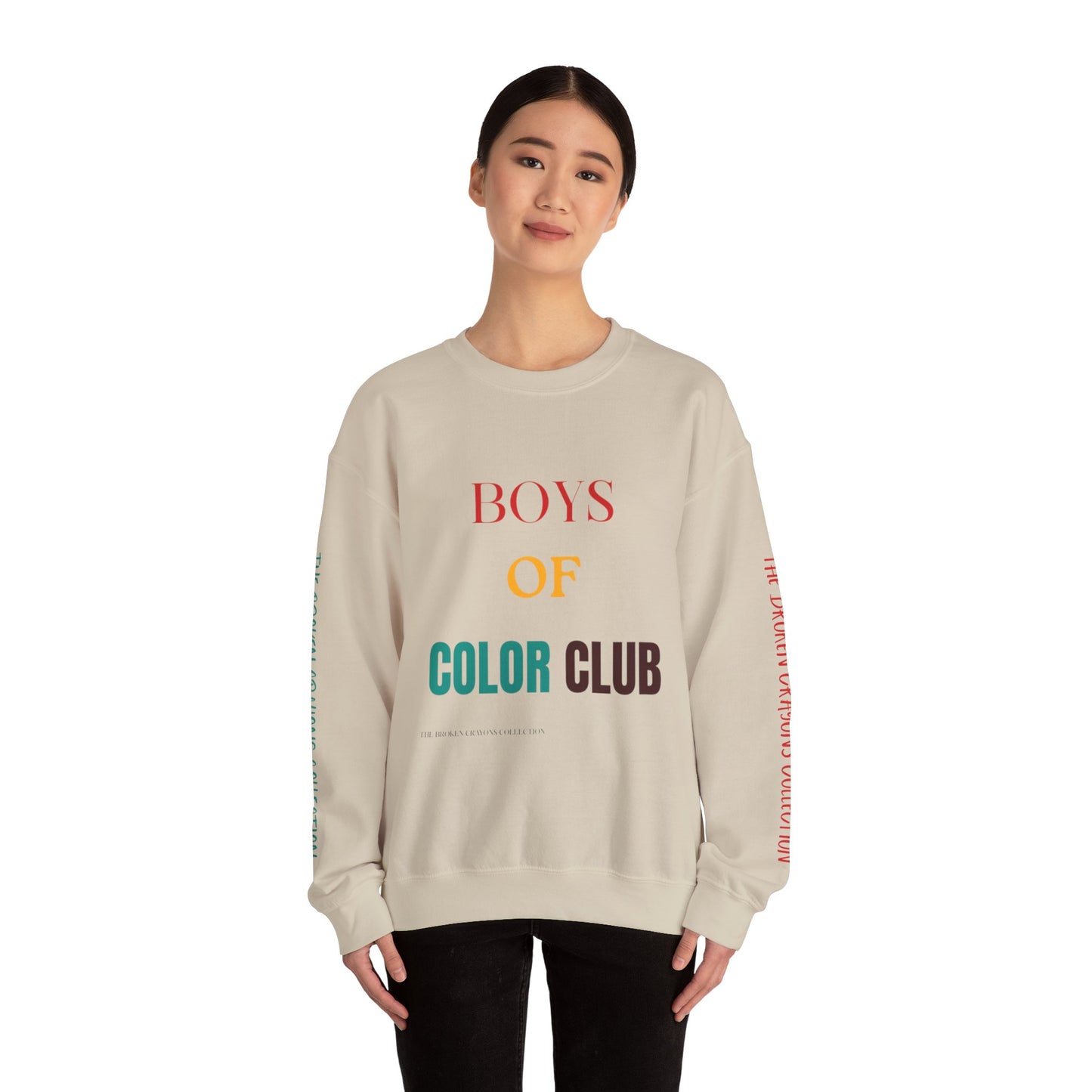 Broken Crayons BOYS OF COLOR CLUB Sweatshirt The MOVEMENT