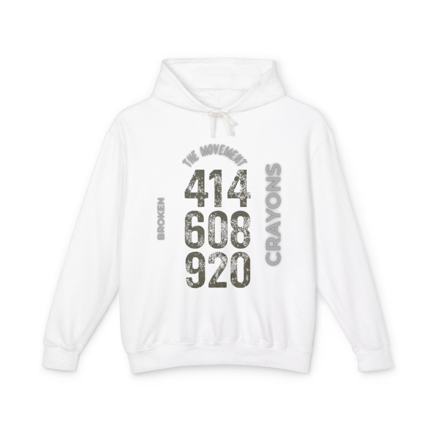 Broken Crayons Hoodie – Wisconsin Area Codes 414, 608, 920 | The Movement Streetwear