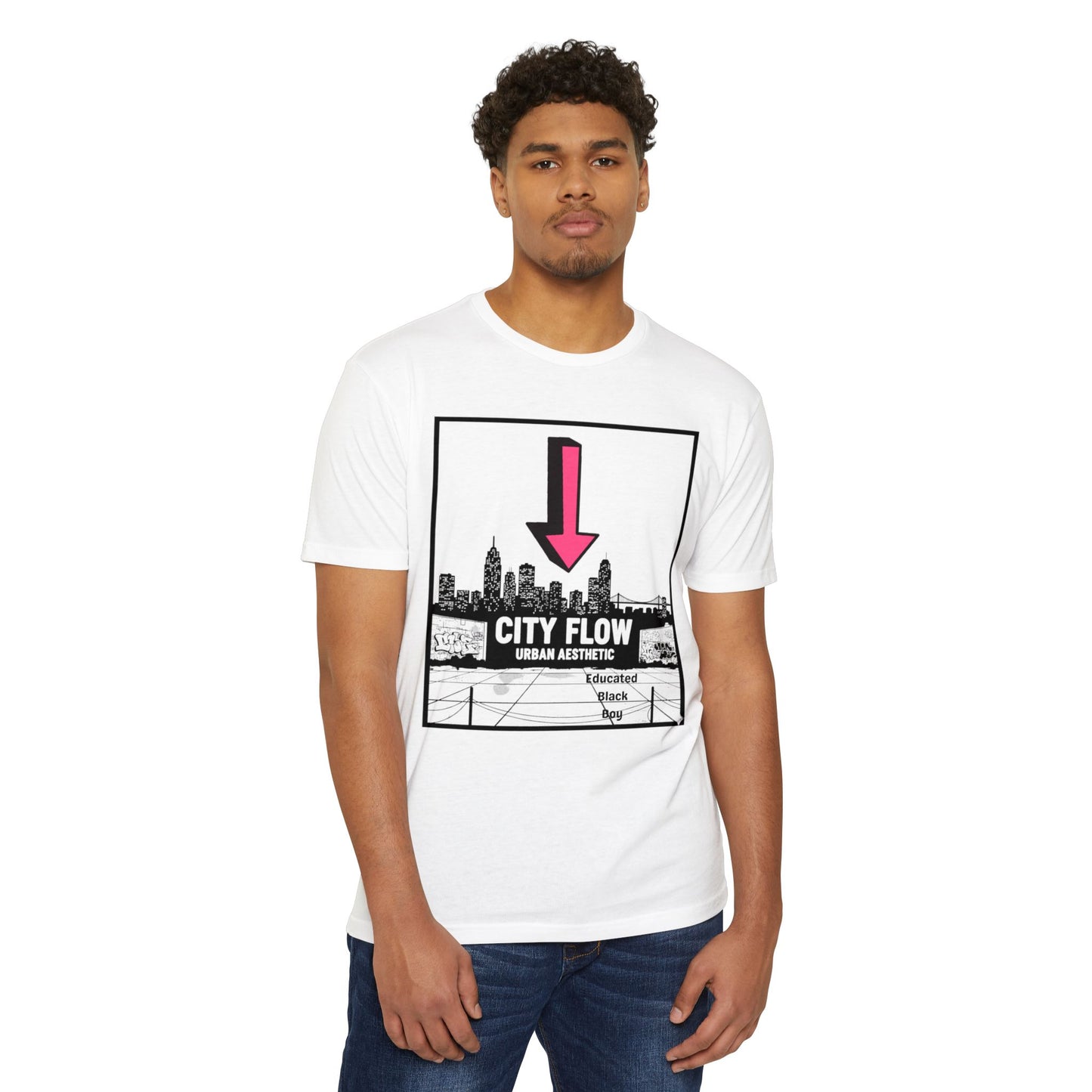 Unique Cityscape Tee | Urban Graphic T-Shirt for Men & Women | Broken Crayons Collection™