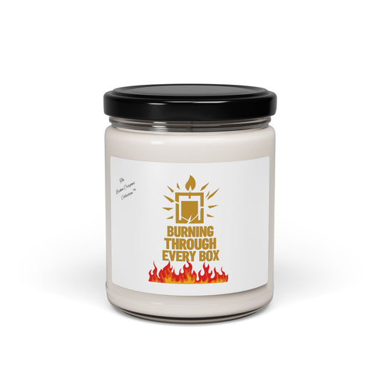 Burning Through Every Box Candle – Empowerment Flame by Broken Crayons™