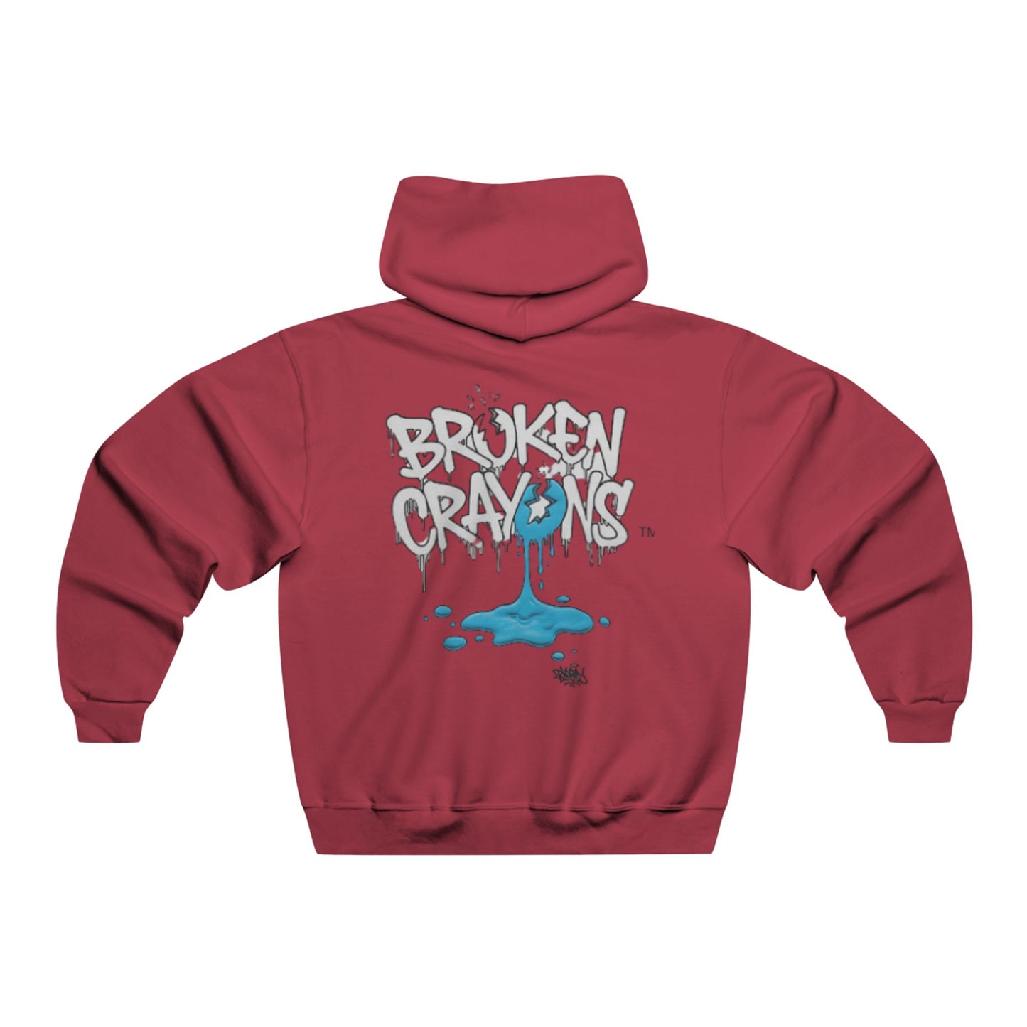 Broken Crayons Streetwear Hoodie - Unisex Inspirational Apparel & Co-branded Hoodie