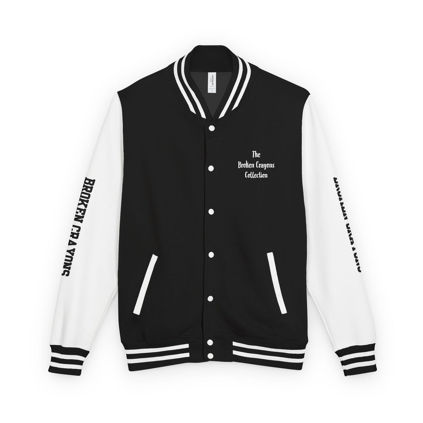 Vibrant Letterman Jacket for Creative Souls, Unisex Varsity Jacket, Trendy Outerwear, Graffiti Style Jacket, Statement Piece for [...]
