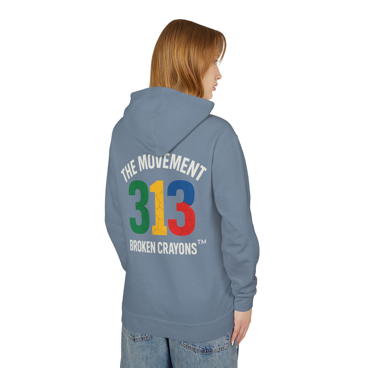 Broken Crayons “The Movement 313” Hoodie – Detroit Pride Streetwear