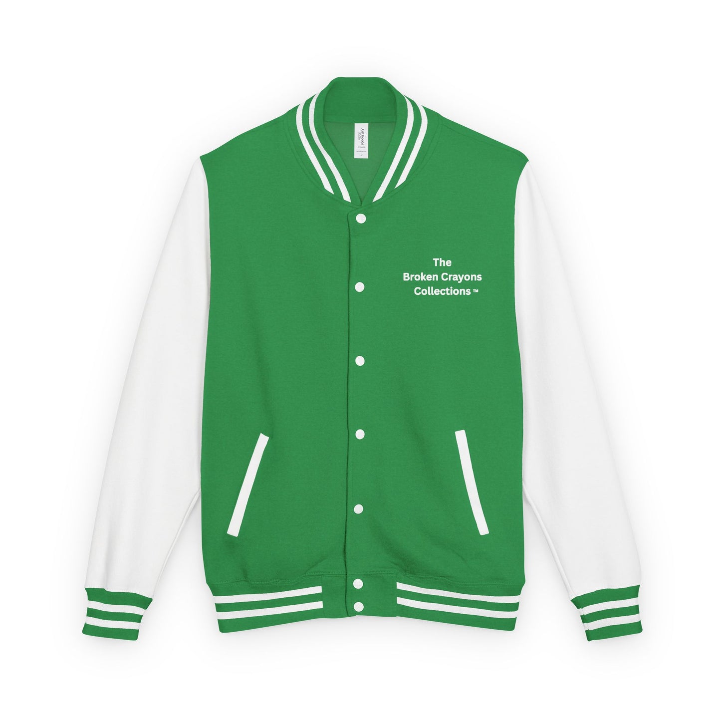 Broken Crayons™ Built Different Varsity Jacket – Empowerment Streetwear