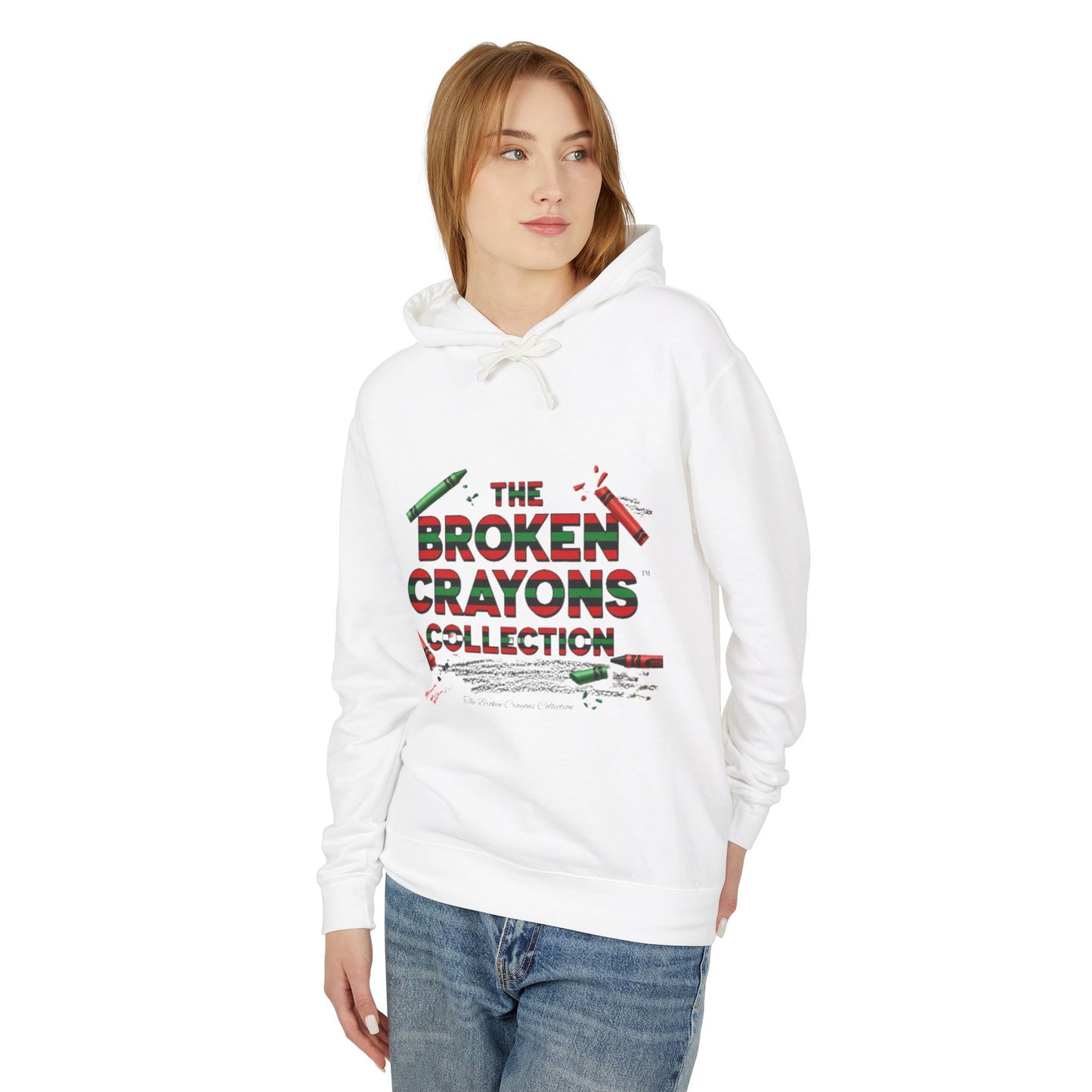 The Broken Crayons Collection Lightweight Hooded Sweatshirt