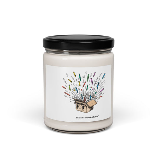 Broken Crayons Collection™ Candle – Ignite Creativity, Build Legacy