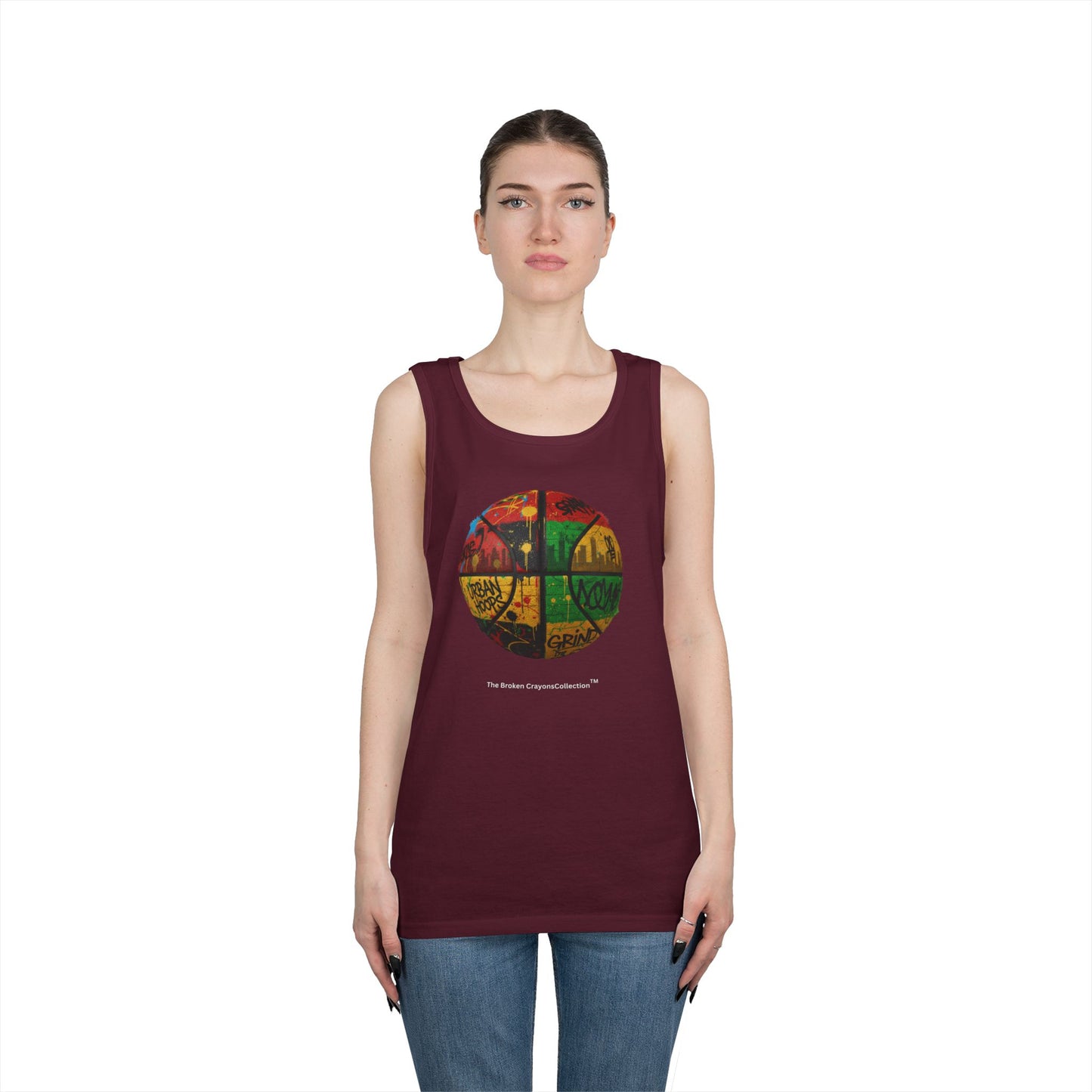 Urban Pan-African Basketball Tank Top - The Broken Crayons Collection