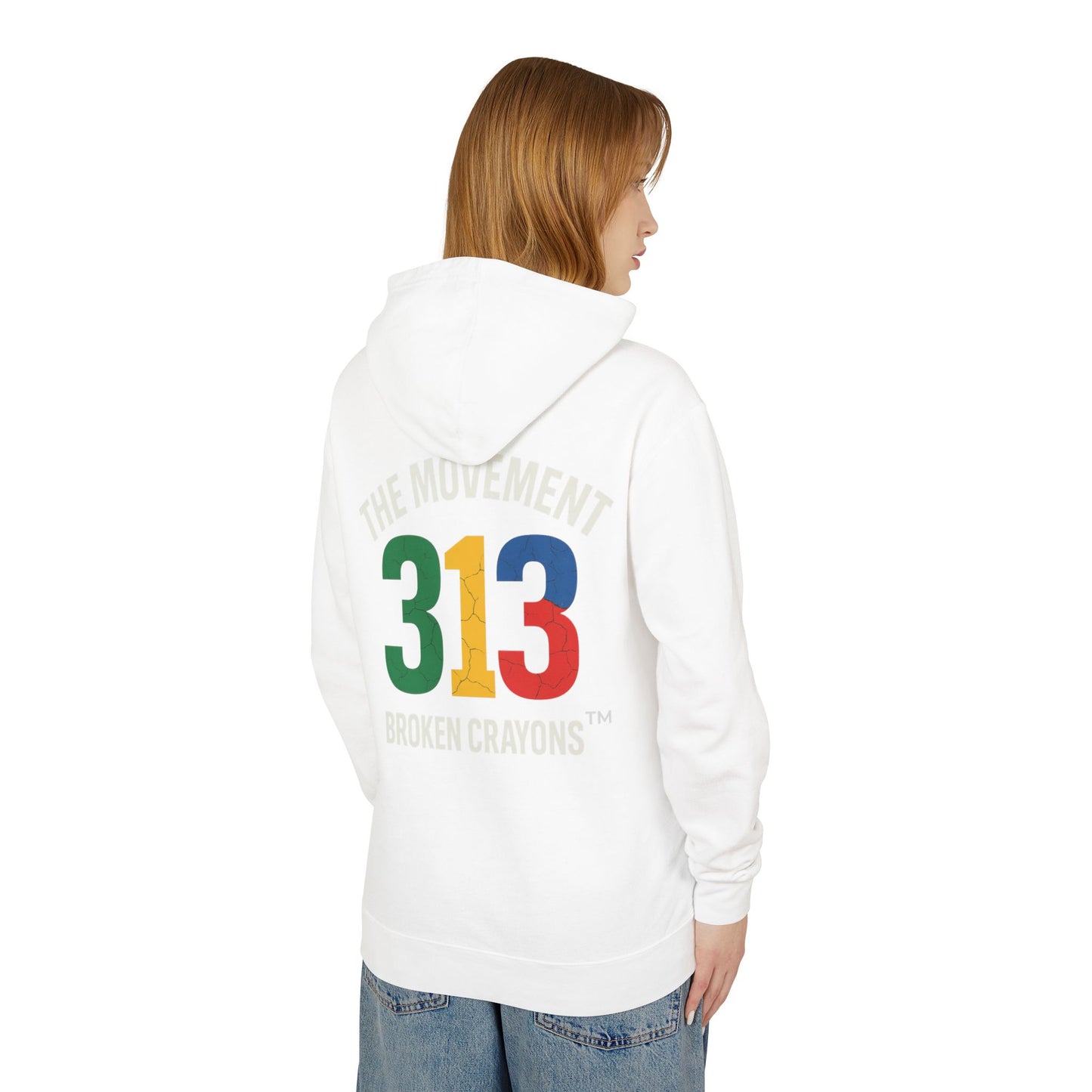 Broken Crayons “The Movement 313” Hoodie – Detroit Pride Streetwear