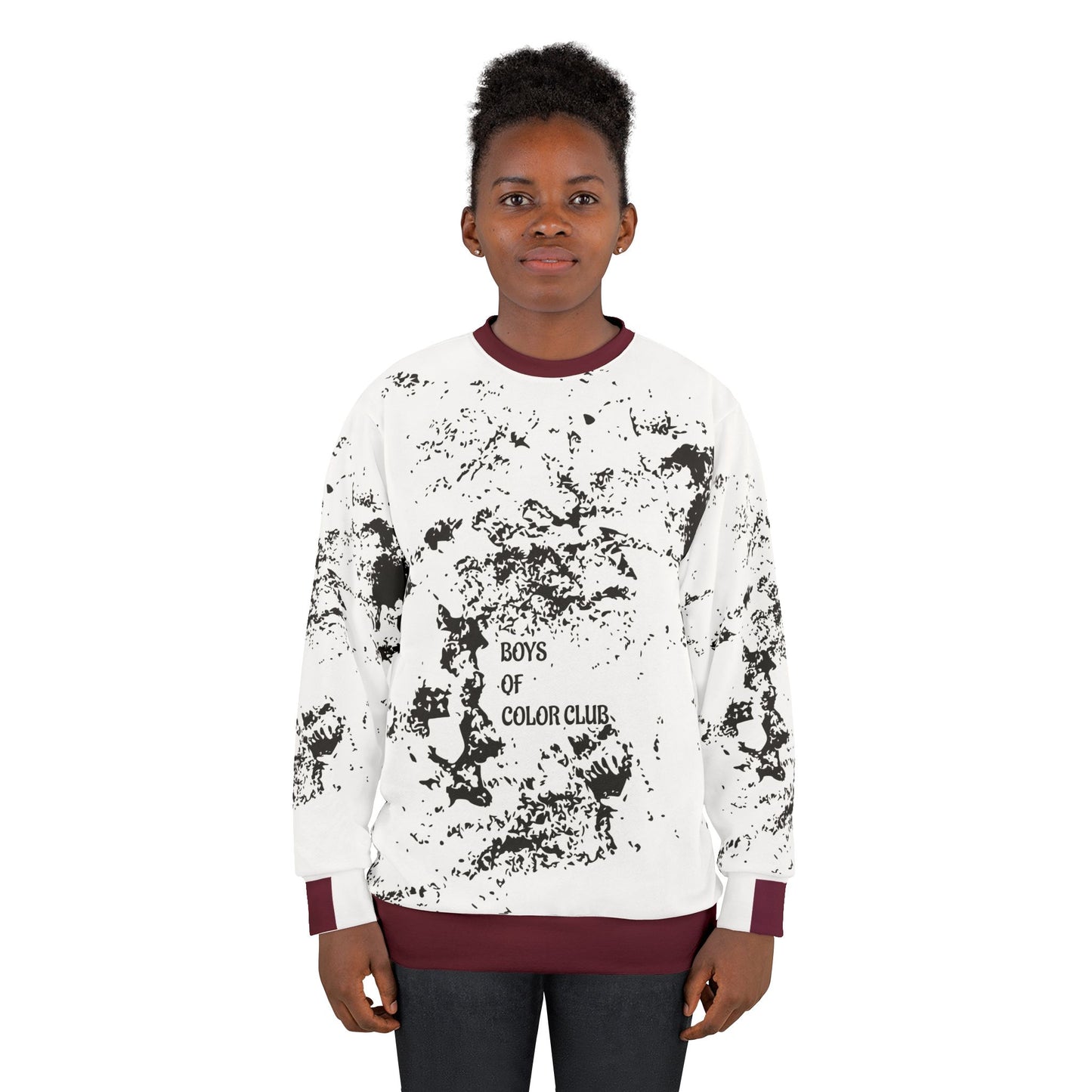 Broken Crayons Collection Unisex Sweatshirt - Boys of Color Club, The Movement, Streetwear, Gift for Activists, Cozy Sweatshirt