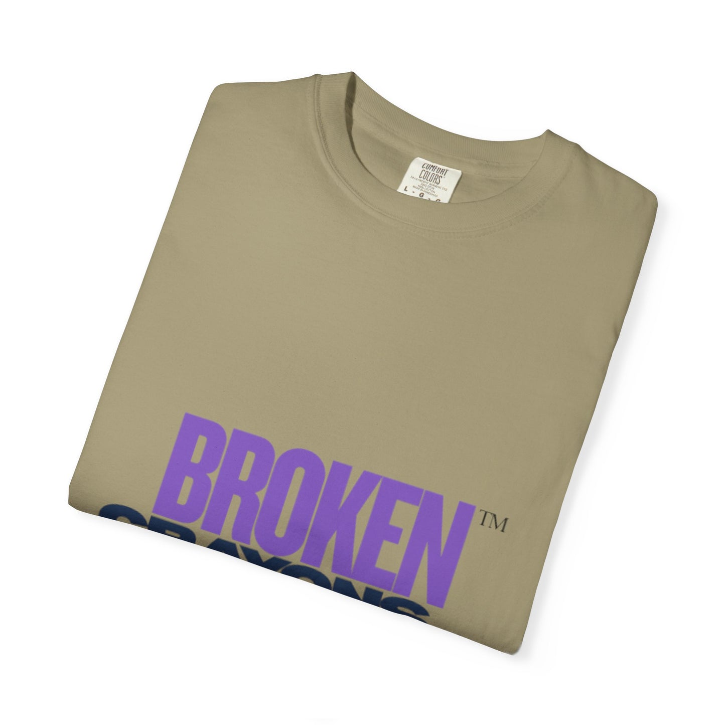 Inspirational Unisex T-Shirt - 'Broken Crayons' Motivational Tee, Casual Wear, Gift for Friend, Art Lover, Unique Statement Shirt