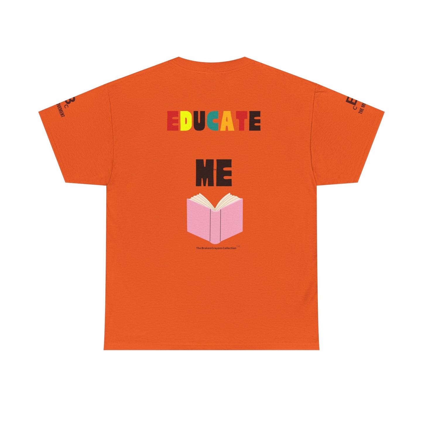 Broken Crayons Unisex Heavy Cotton Tee - Educational Graphic T-Shirt, Gift for Teachers, Kids Apparel, Fun Learning Shirt, Back to School