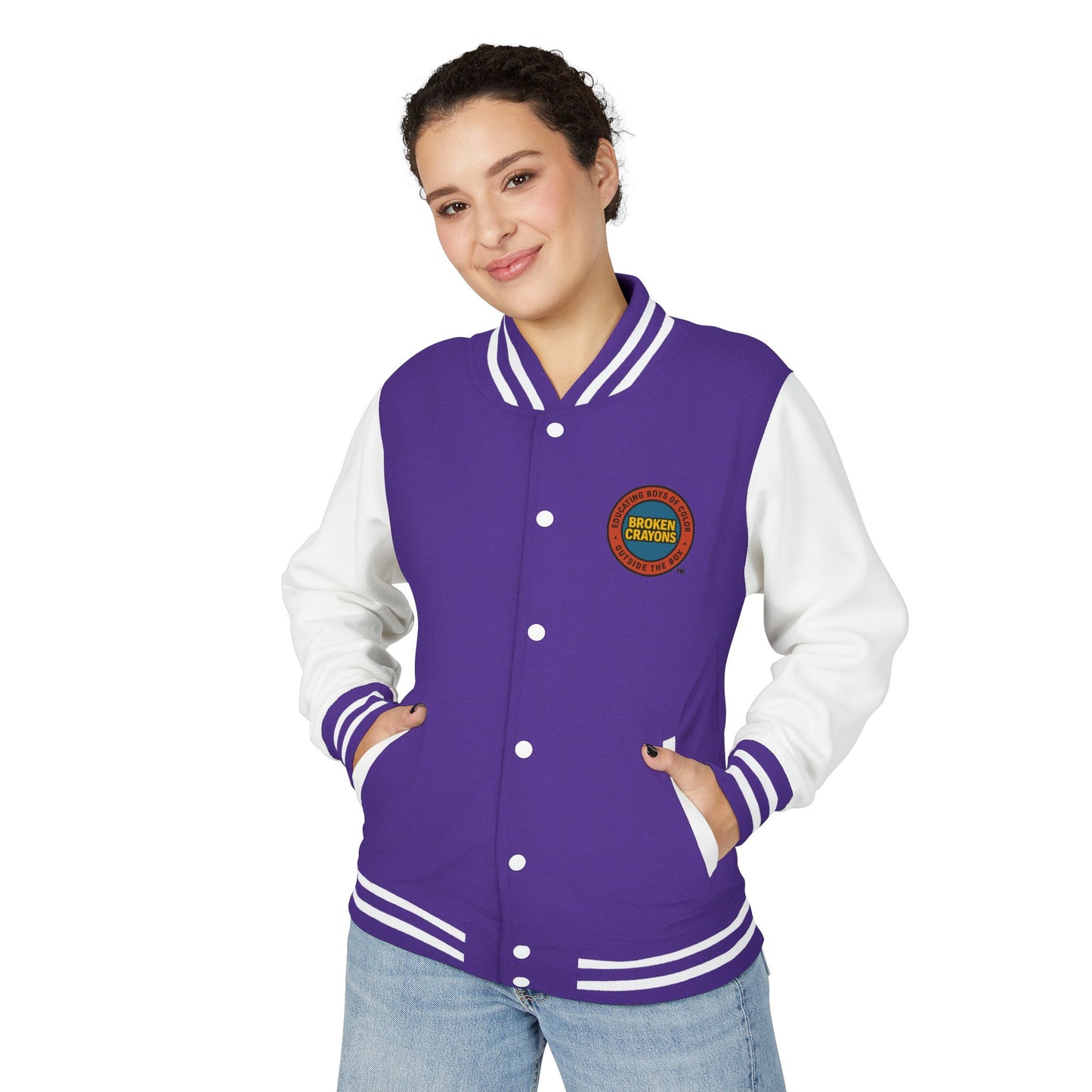 Unisex Inspirational Letterman Jacket, Resilience Hope Style, Motivational Apparel, Gifts for Friends, Casual Wear, College Spirit Wear