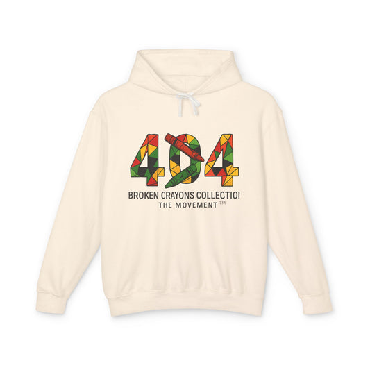 404 ATL Hoodie – Broken Crayons Collection | Pan-African Streetwear for the Movement