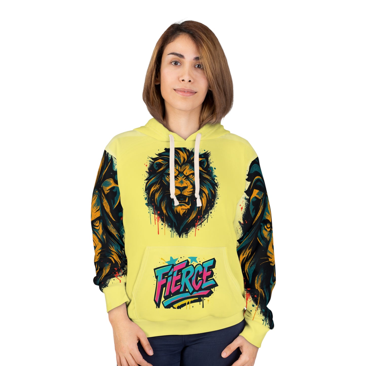 Broken Crayons Collection-Fierce Young King Unisex Pullover Hoodie