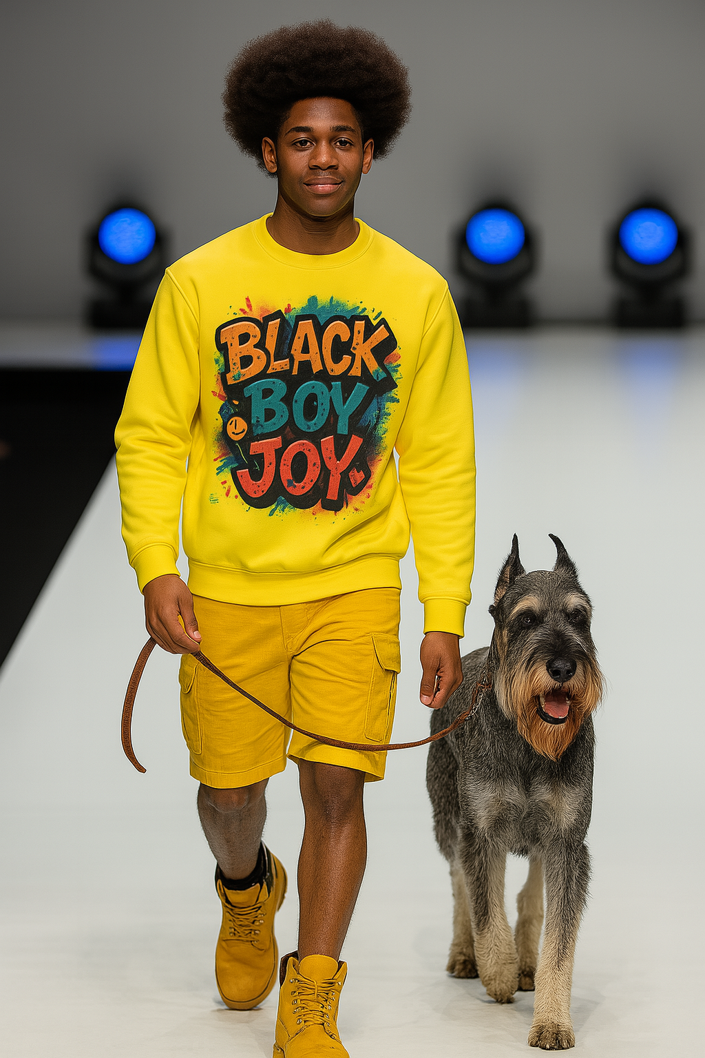 Broken Crayons Collection Joyful Unisex Sweatshirt - Celebrate Black Joy, Vibrant Art,