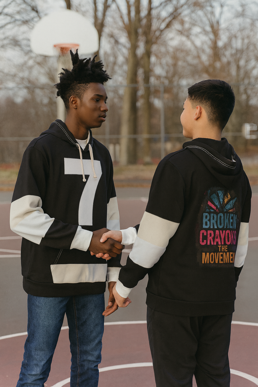 Broken Crayons Collection Unisex Pullover Hoodie - Embrace the Movement