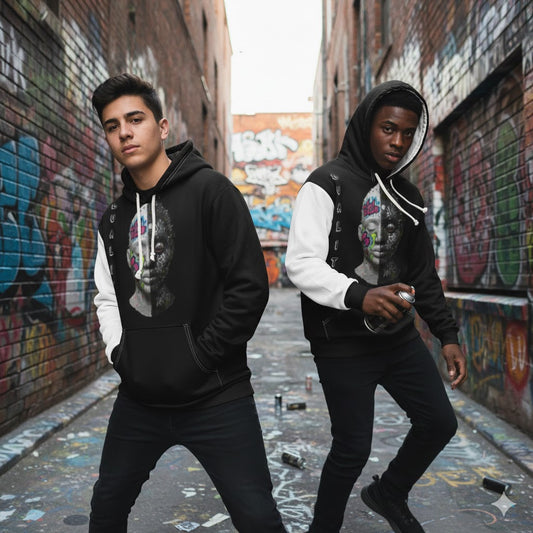 Broken Crayons Collection The Colors Within Hoodie — Dual-Tone Unisex Pullover