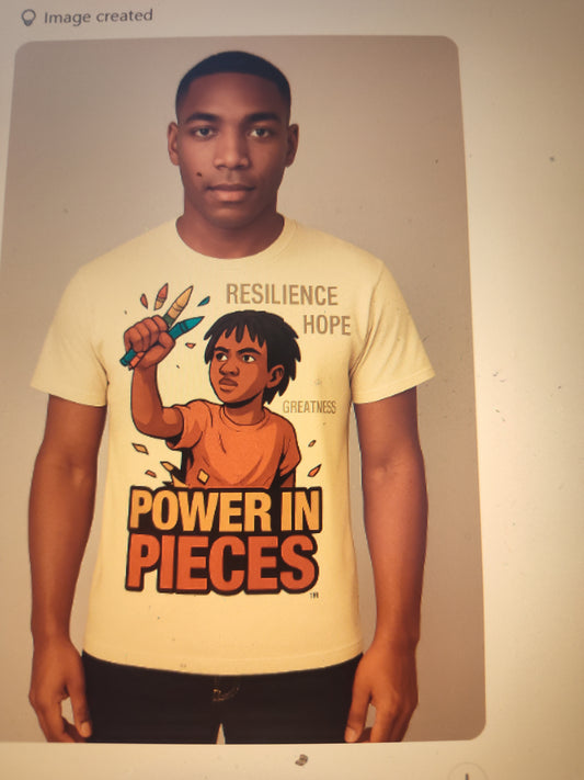 "Power in Pieces" Tee