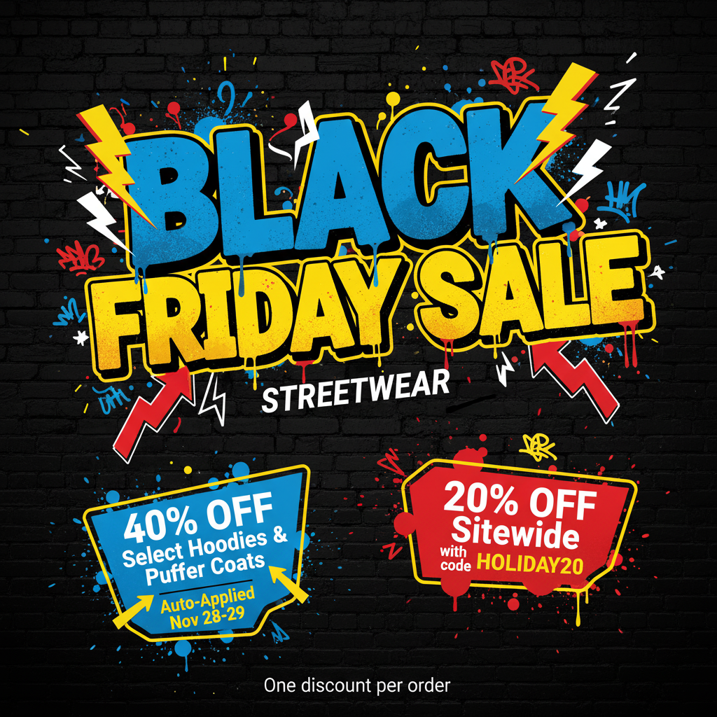 Black Friday Sale Banner - Corrected