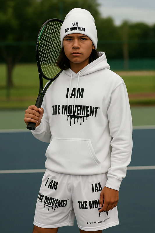 I Am the Movement™ Hoodie – Empowerment Streetwear | Broken Crayons Collection™