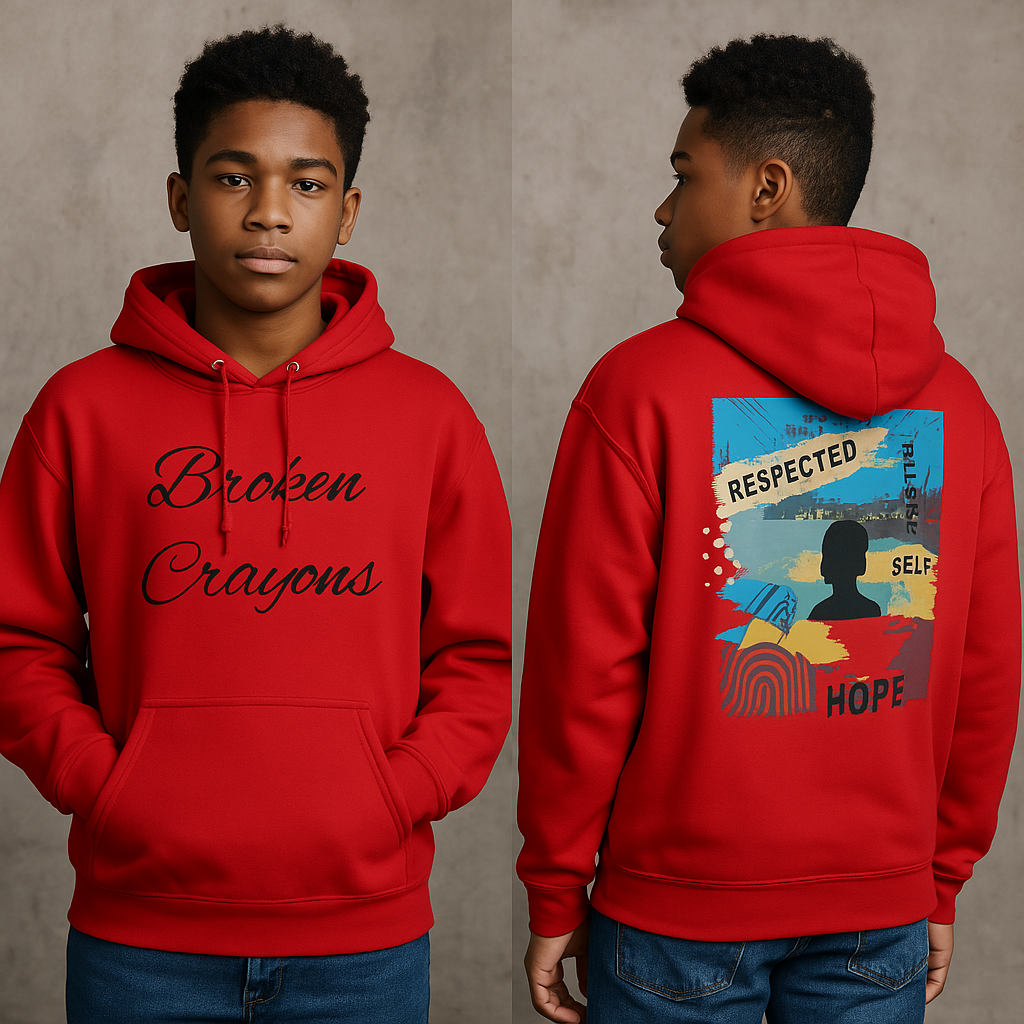 Inspirational Graphic Hoodie for Men's Casual Wear, Cozy Sweatshirt, Gift for Him, Motivational Apparel, Layering Piece, Hope Theme